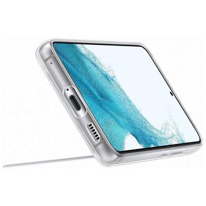 Samsung Galaxy S22 Clear standing cover phone case