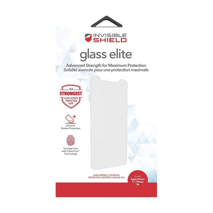 iPhone 11/iPhone XR screen protector - InvisibleShield Glass elite