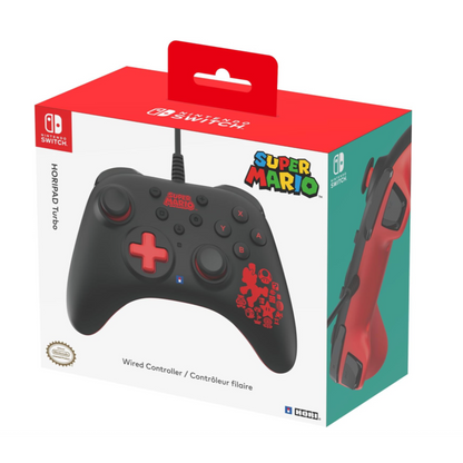 Hori Horipad turbo Wired Controller for Nintendo Switch - Super Mario