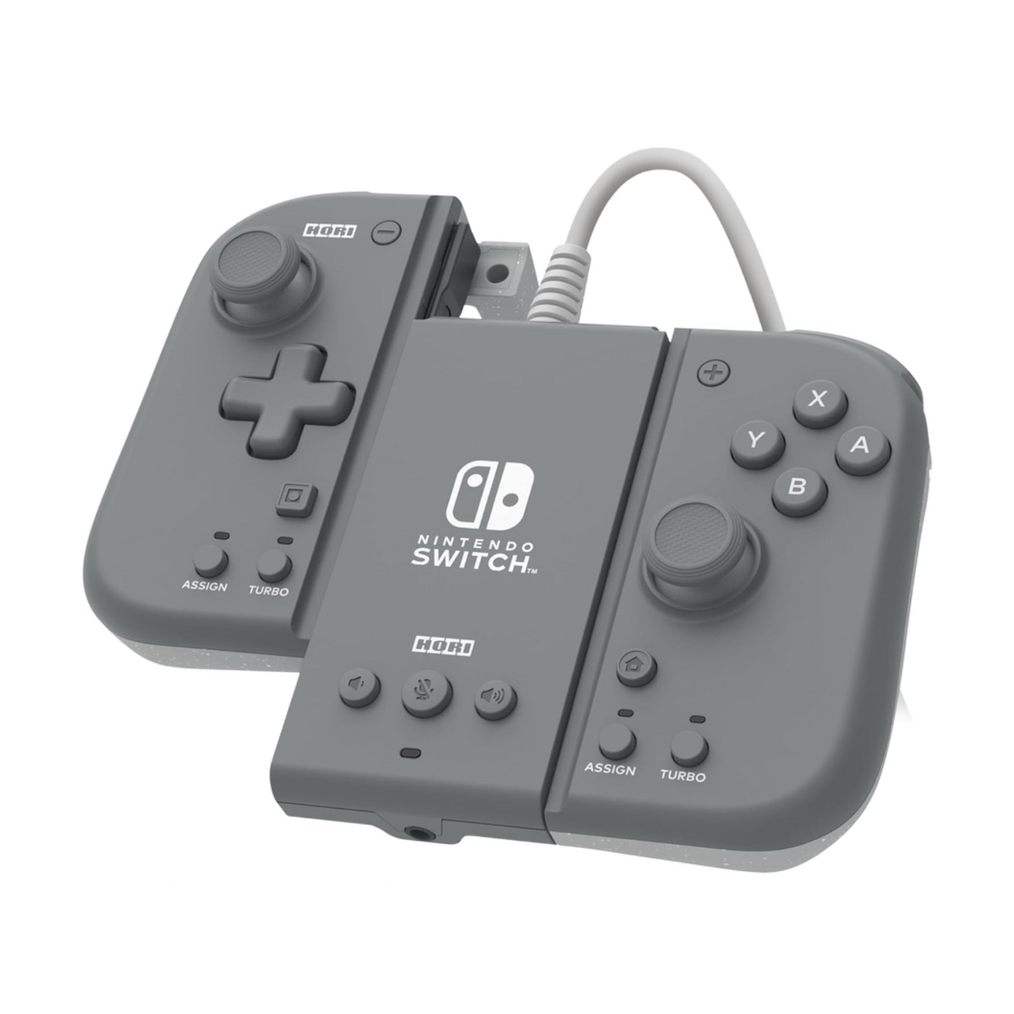 Hori Split pad compact attachment set for Nintendo Switch (Grey)