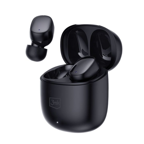 3MK Flowbuds bluetooth wireless headphones Black