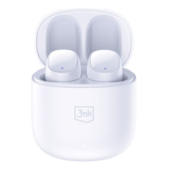 3MK flowbuds bluetooth headphones white