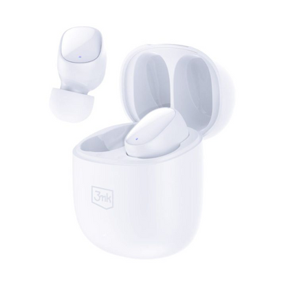 3MK flowbuds bluetooth headphones white