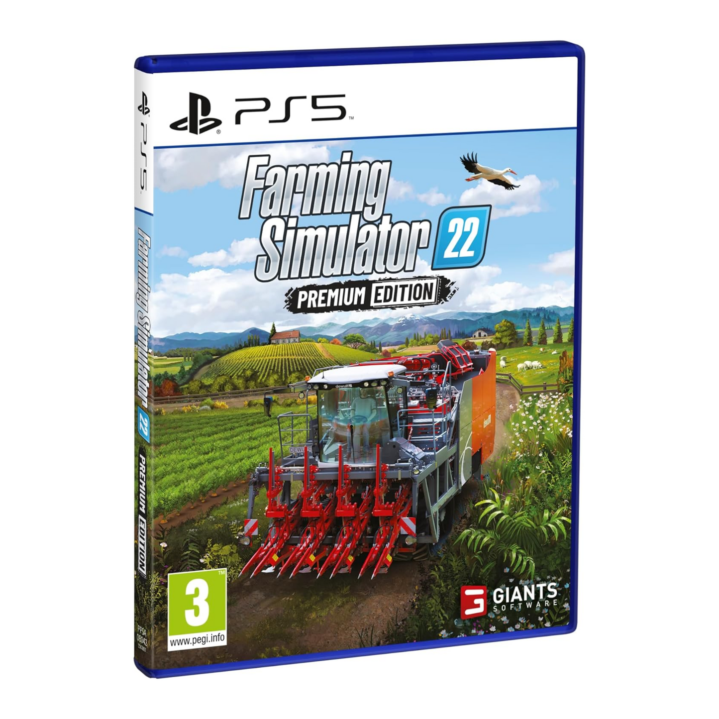 Farming Simulator 22 Premium Edition Video Game for Playstation 5