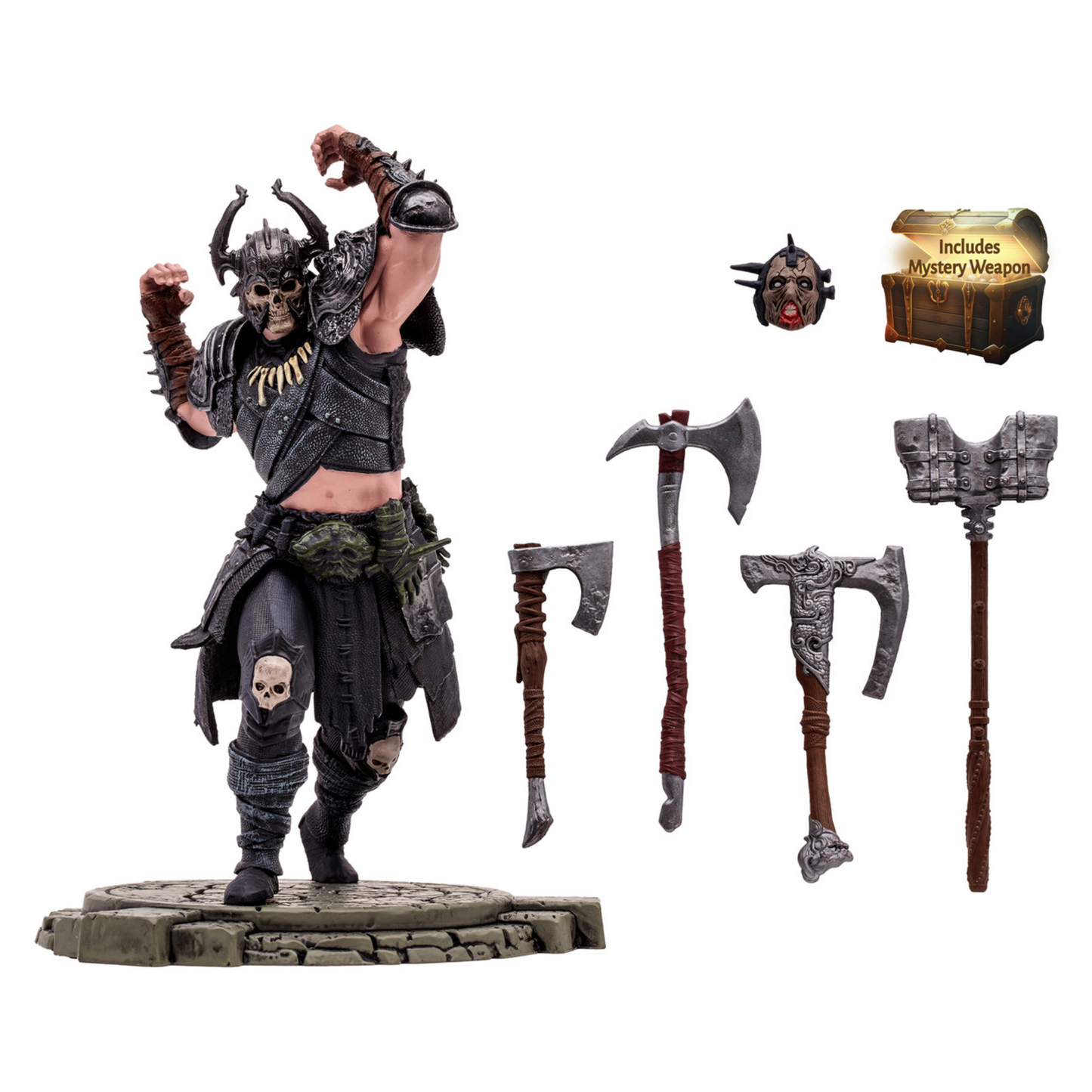 Death Blow Barbarian 1:12 Posed figure - Diablo IV