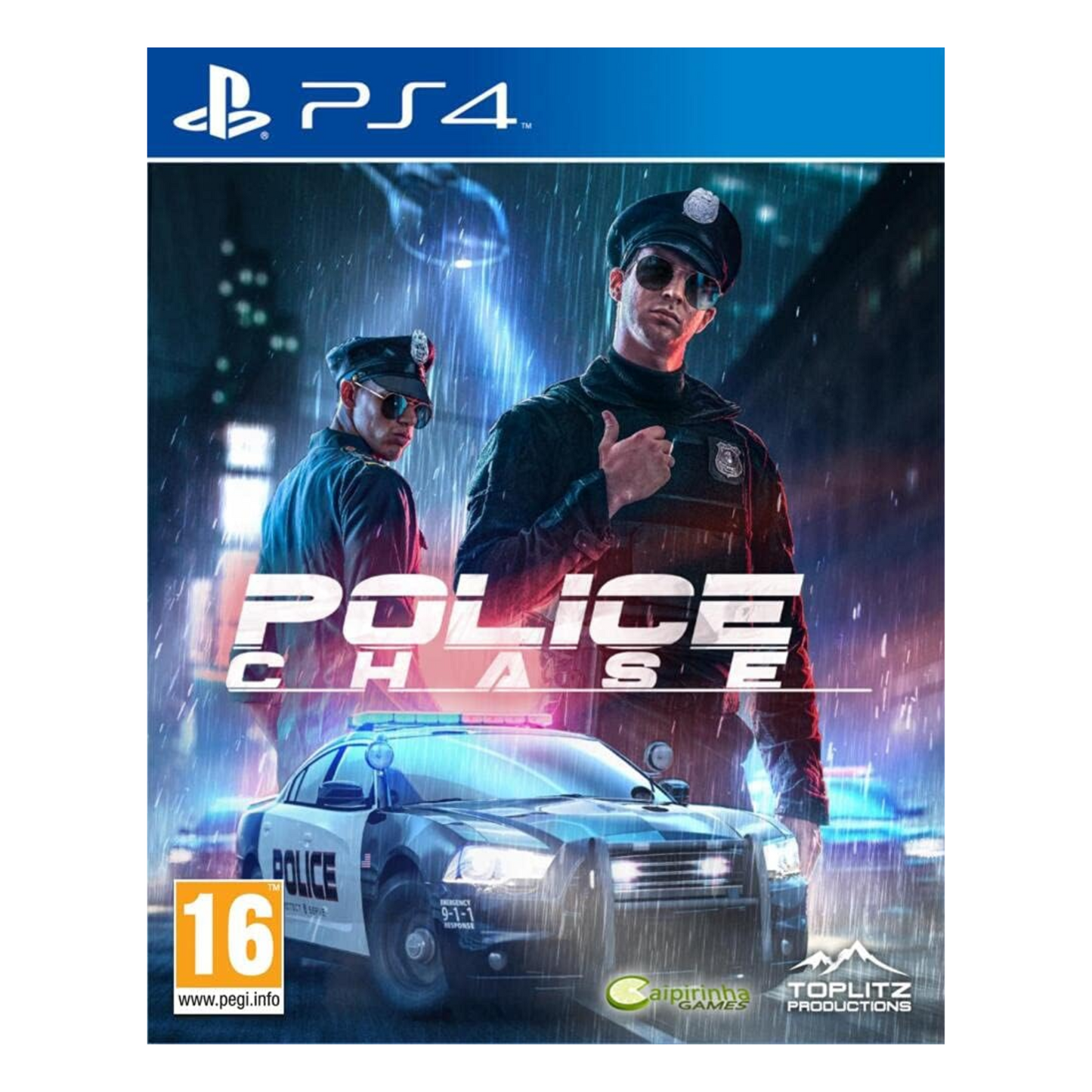 Police Chase Video Game for playstation 4