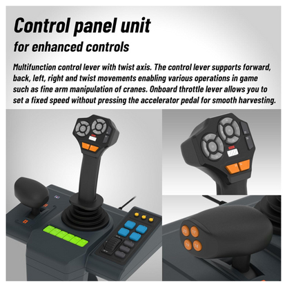 Hori Farming vehicle control system with Pedals for PC windows 10/11