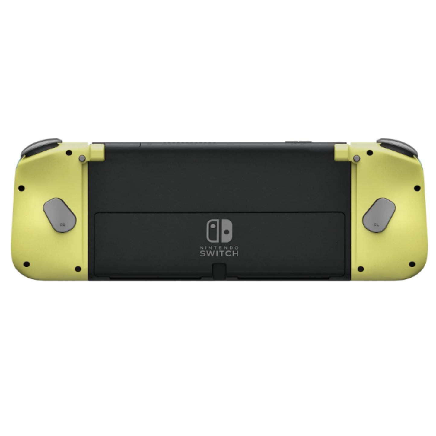 HORI Split Pad Compact Controller for Nintendo Switch (Light Grey & Yellow)