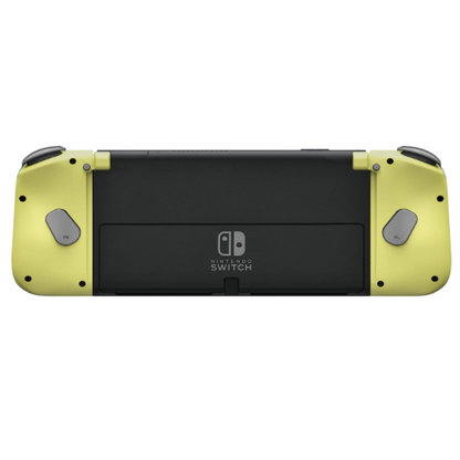 HORI Split Pad Compact Controller for Nintendo Switch (Light Grey & Yellow)