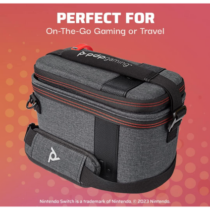 PDP Gaming Nintendo Switch  Pull N Go Elite Edition Travel Case - Grey