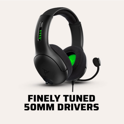 PDP LVL 50 Black headphones for XBox