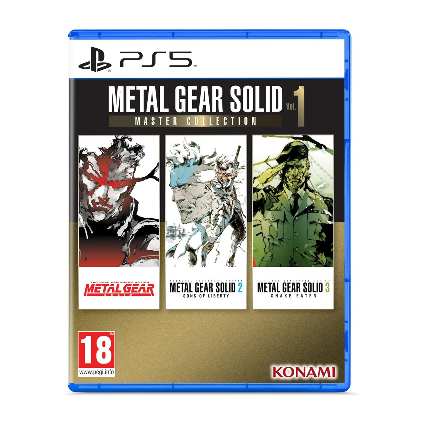 Metal Gear solid vol 1 Master Collection Video Game for Playstation 5