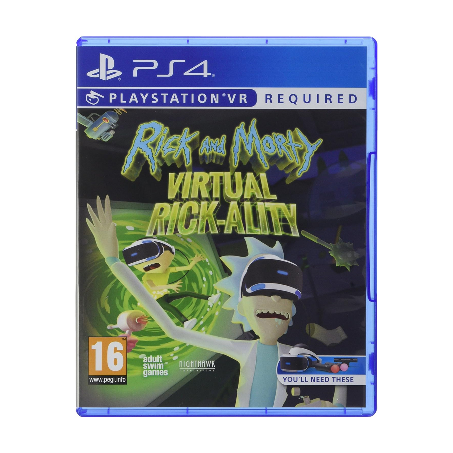 Rick and Morty Virtual rick-ality video Game for playstation 4