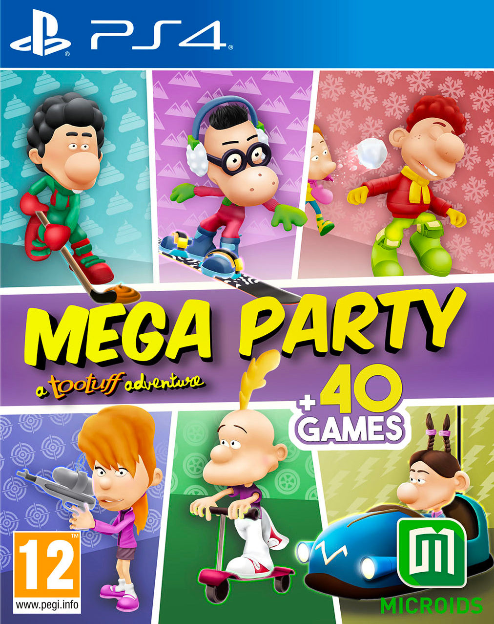 Mega Party A Tootuff Adventure Playstation 4 Game