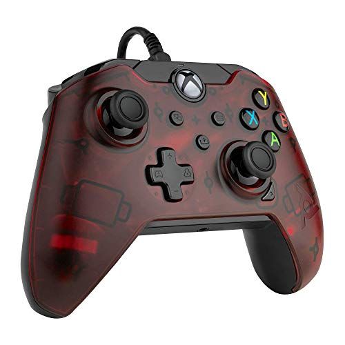 PDP Controller Wired for Xbox Series X Red