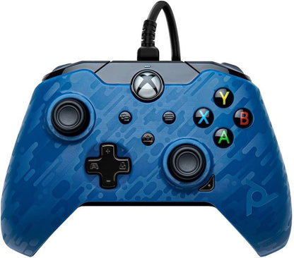 PDP Xbox Series X/S & Xbox One Wired Controller - Blue Camo