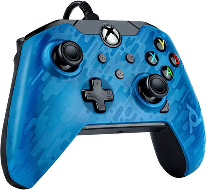 PDP Xbox Series X/S & Xbox One Wired Controller - Blue Camo